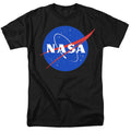 NASA Meatball Logo Black T-Shirt