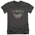 Wonder Woman 1984 Static TV Lines V-Neck T-Shirt