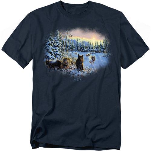 Wild Wings Hunter's Moon Wolves T-Shirt