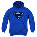 Superman Blue Shield Youth Hoodie