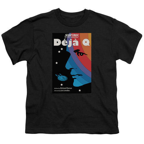 Star Trek Deja Q Black Youth/Toddler T-Shirt