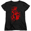 Mortal Kombat Klassic Arcade Cabinet Womens T-Shirt