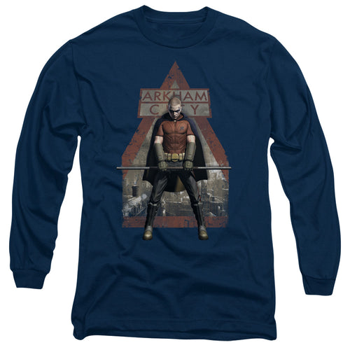 Batman Arkham Robin Long Sleeve T-Shirt