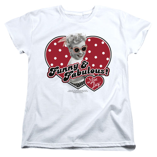 I Love Lucy Funny & Fabulous Womens T-Shirt