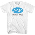 Logo Melrose Place t-shirt in white