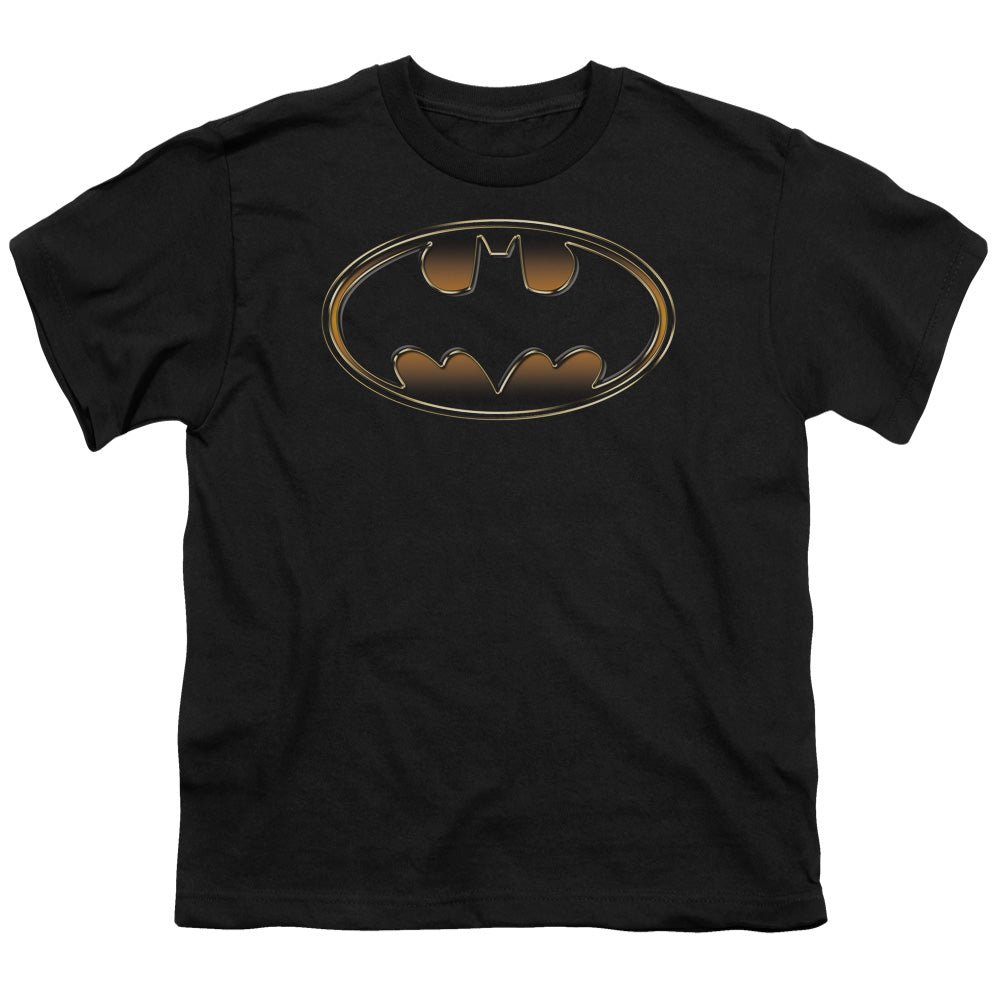 Batman Black & Gold Embossed Youth/Toddler T-Shirt