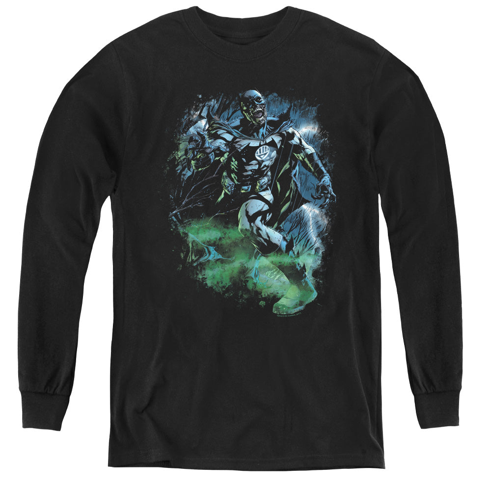 Green Lantern Black Lantern Batman Youth Long Sleeve T-Shirt
