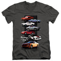 Ford Mustang Stack V-Neck T-Shirt