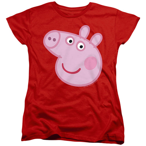 Peppa Pig Face Womens T-Shirt