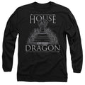 House of the Dragon Sword Throne Long Sleeve T-Shirt