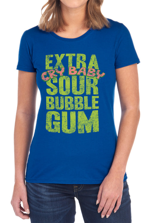 Dubble Bubble Extra Sour Womens T-Shirt