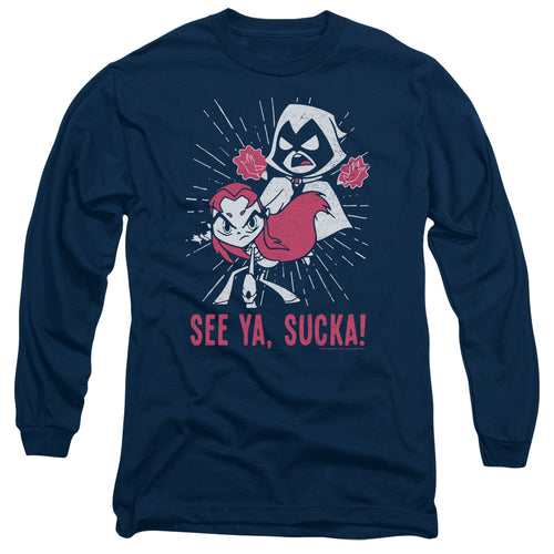Teen Titans Go! Suckas Long Sleeve T-Shirt