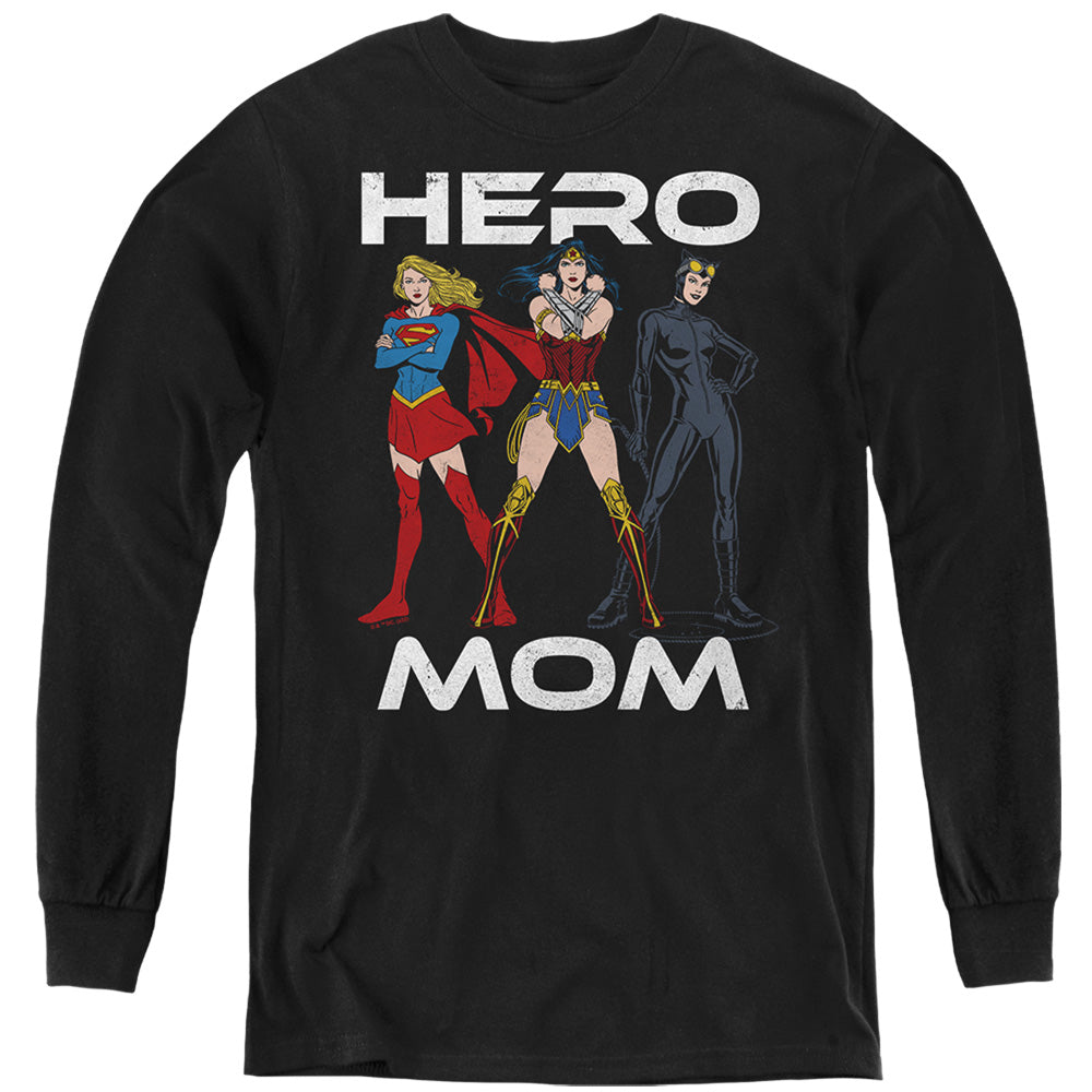 Justice League Hero Mom Youth Long Sleeve T-Shirt