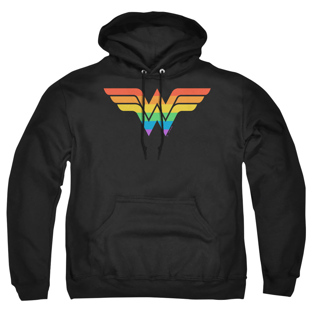 DC Comics Wonder Woman Rainbow Pullover Hoodie