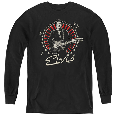 Elvis Presley Stars Youth Long Sleeve T-Shirt