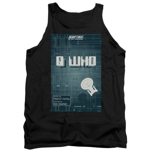 Star Trek Q Who Black Tank Top