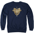 Wonder Woman (2017) Sword Emblem Crewneck Sweatshirt