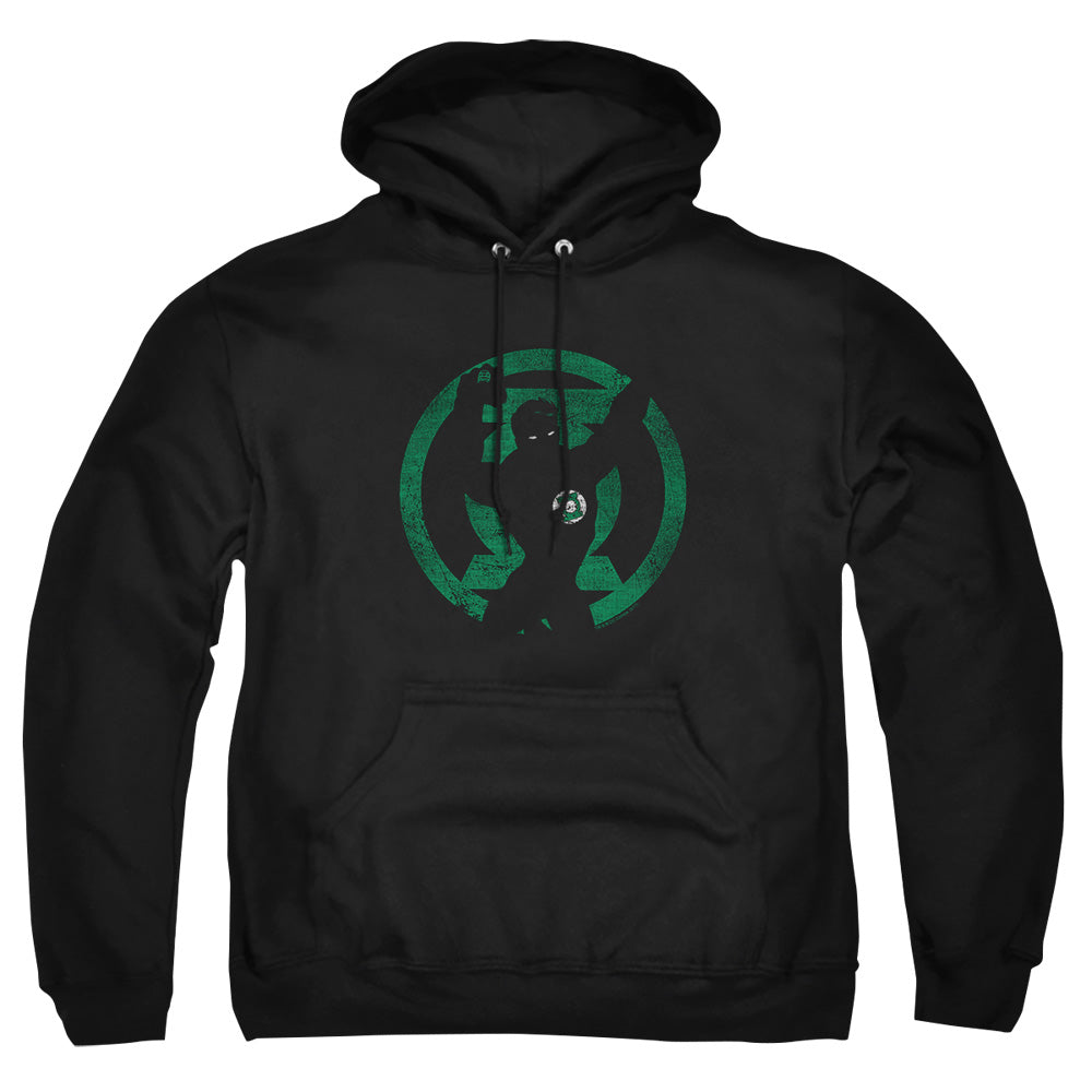 Green Lantern Gl Symbol Knockout Pullover Hoodie