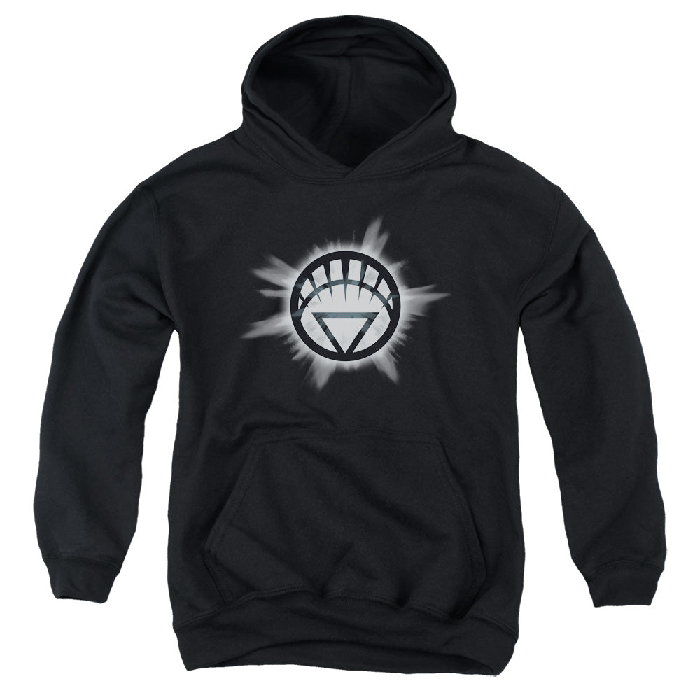 Green Lantern White Glow Youth Hoodie