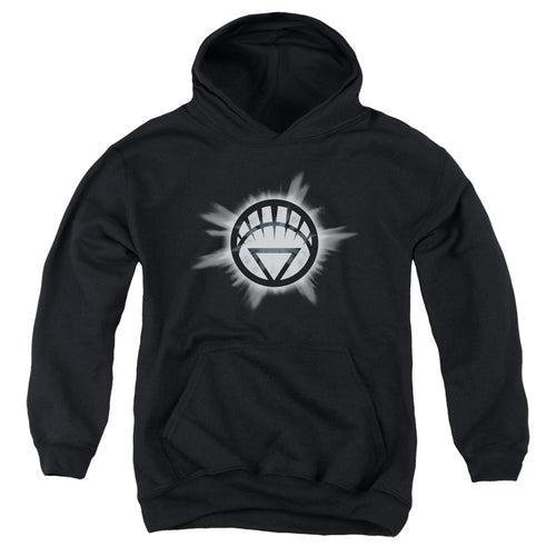 Green Lantern White Glow Youth Hoodie