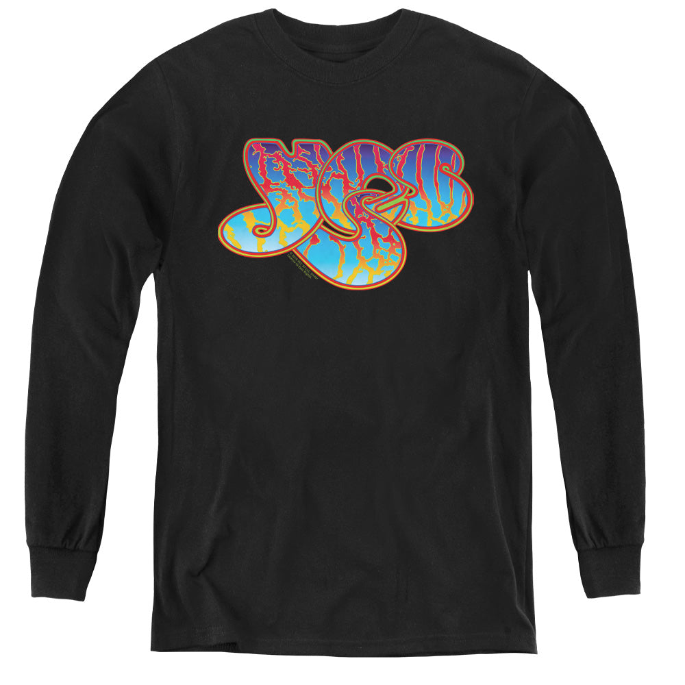 Yes Roger Dean Logo Youth Long Sleeve T-Shirt
