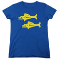 Legends of the Hidden Temple Blue Barracudas Womens T-Shirt