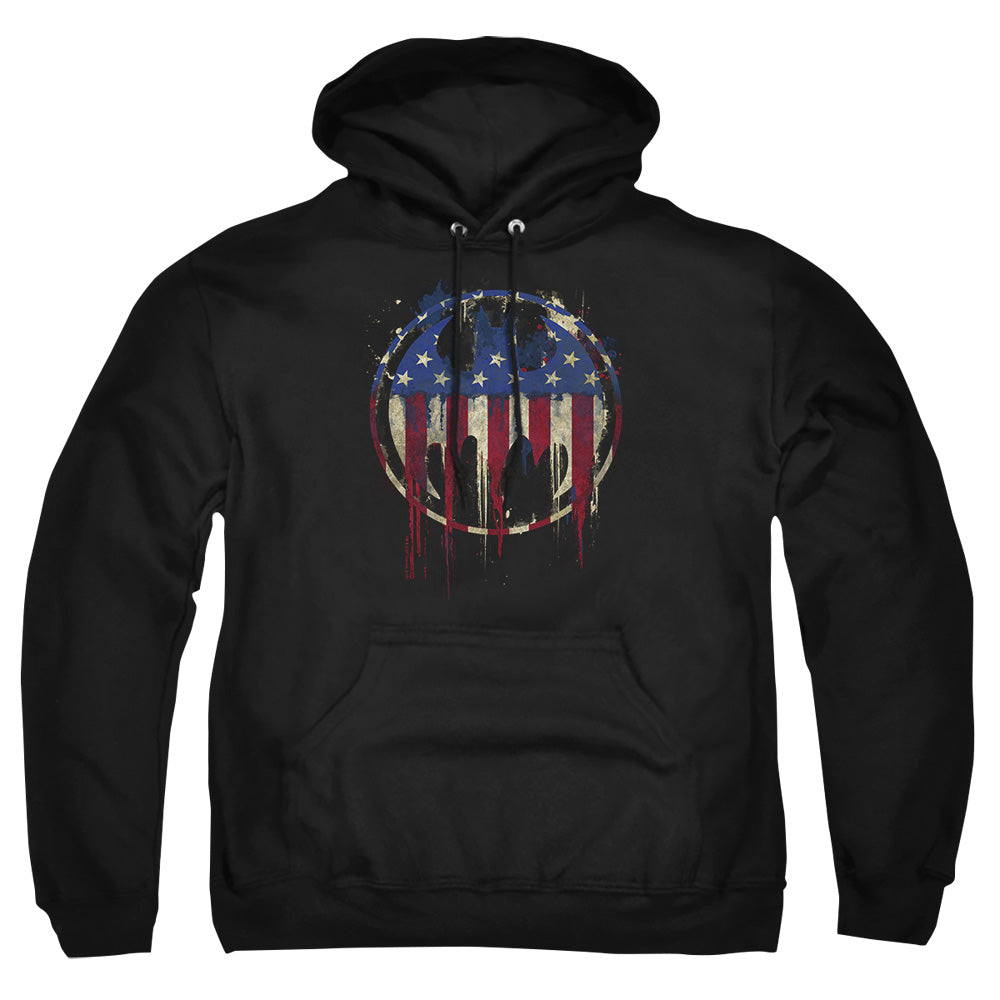 Batman Bleeding Signal Pullover Hoodie