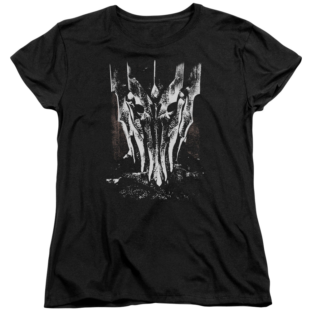 Lord of the Rings Big Sauron Head Womens T-Shirt