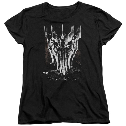 Lord of the Rings Big Sauron Head Womens T-Shirt