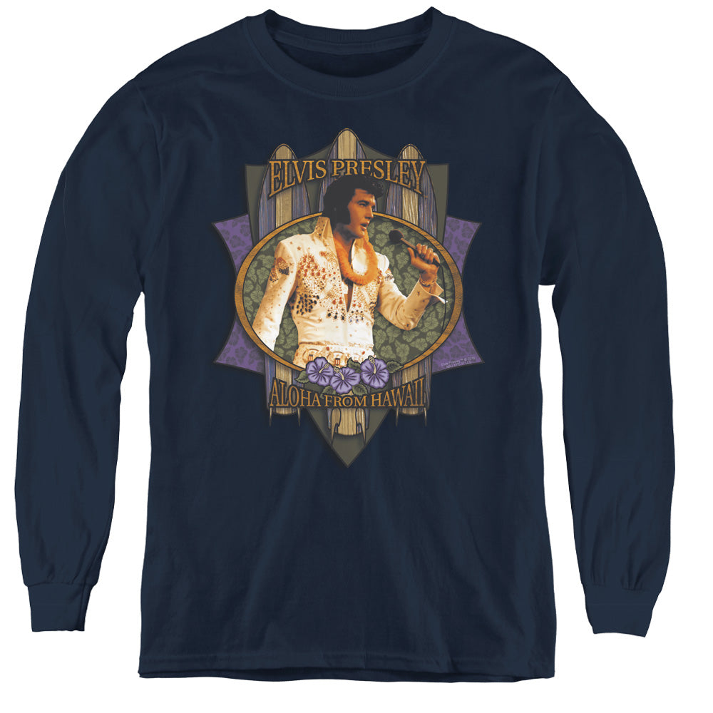 Elvis Presley Aloha From Hawaii Youth Long Sleeve T-Shirt