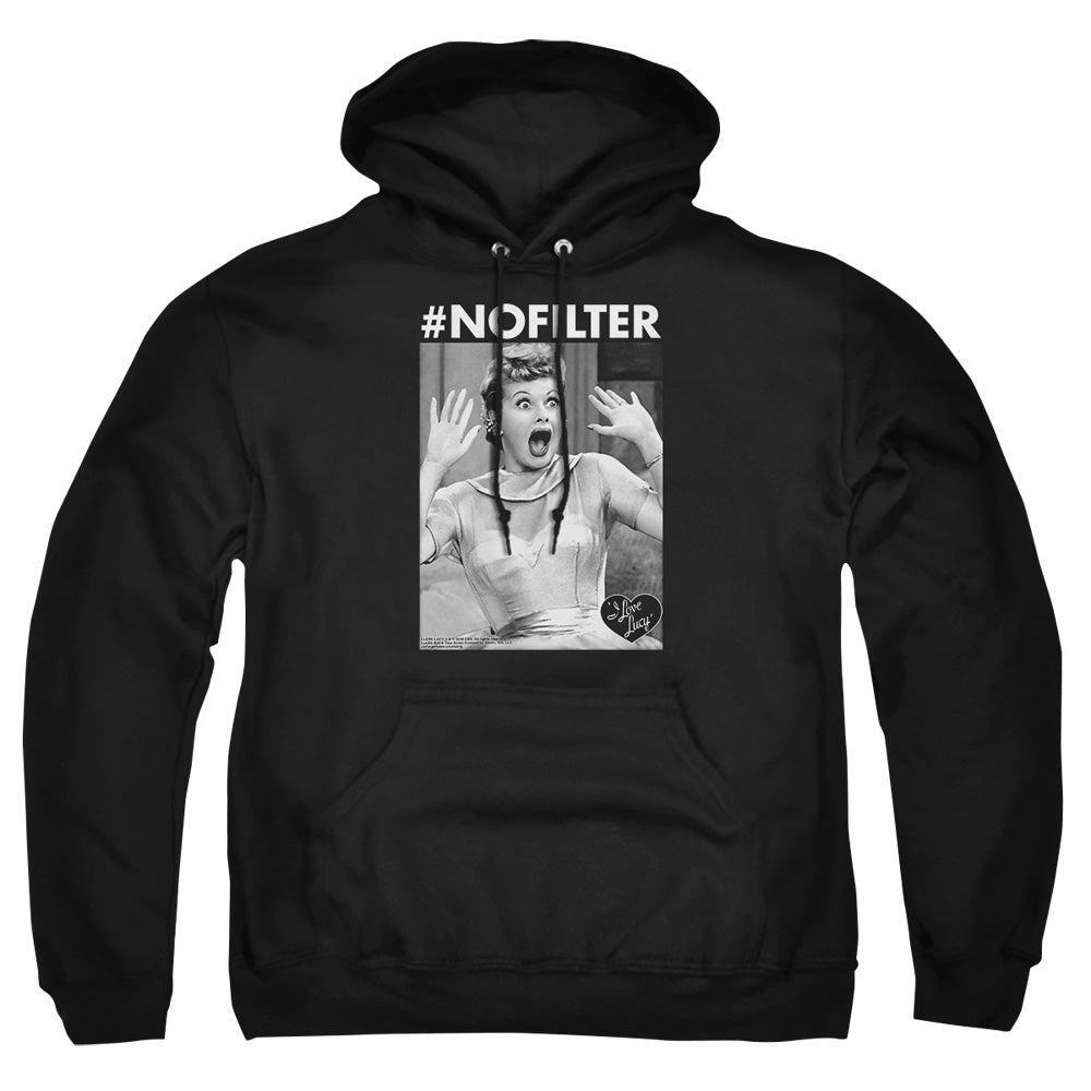 I Love Lucy No Filter Pullover Hoodie