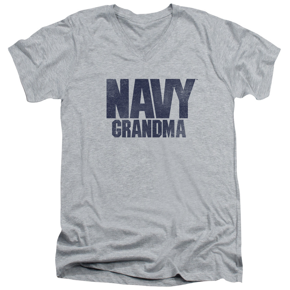 U.S. Navy Grandma V-Neck T-Shirt