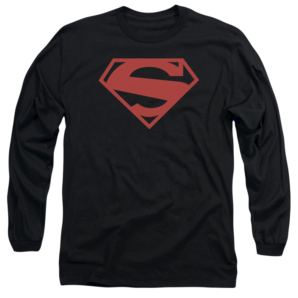 Superman 52 Red Block Long Sleeve T-Shirt