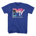 Beach Logo MTV t-shirt in royal blue