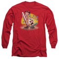Betty Boop Boop Surf Beach Long Sleeve T-Shirt