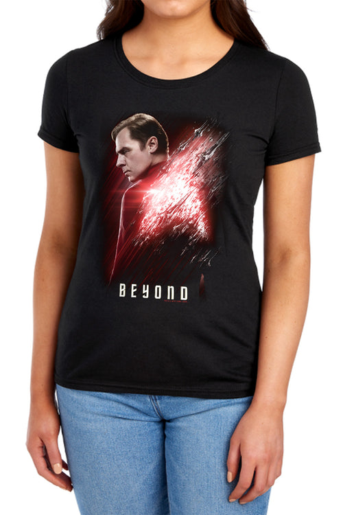 Star Trek Beyond Scotty Poster Womens T-Shirt
