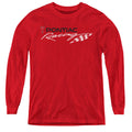 Pontiac Red Racing Youth Long Sleeve T-Shirt
