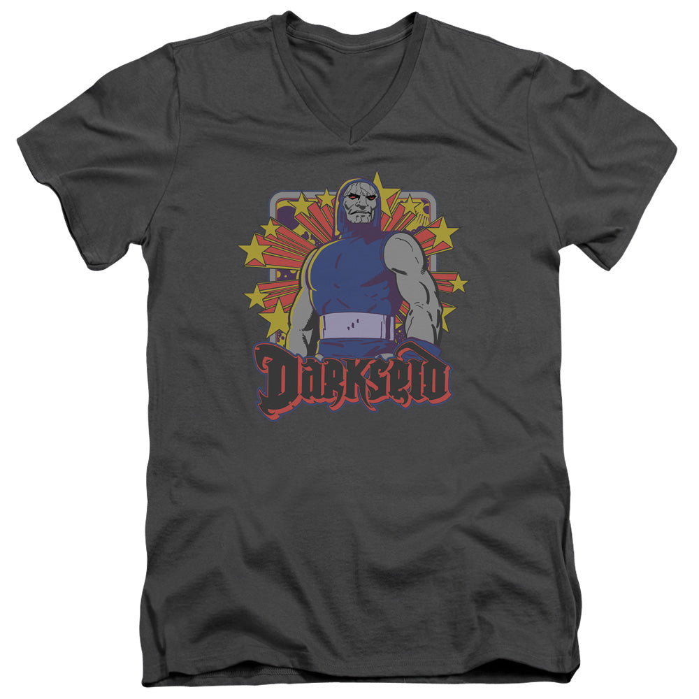 DC Comics Darkseid Stars V-Neck T-Shirt