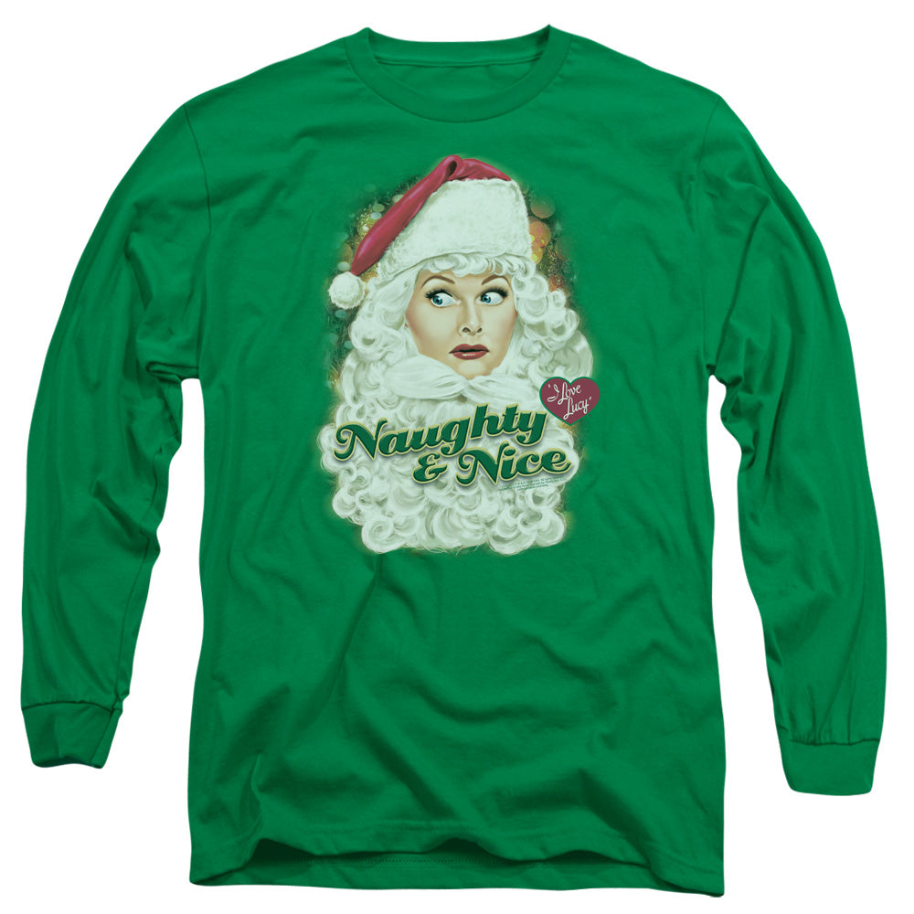 I Love Lucy Santa Long Sleeve T-Shirt