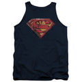 Superman Rusted Shield Tank Top