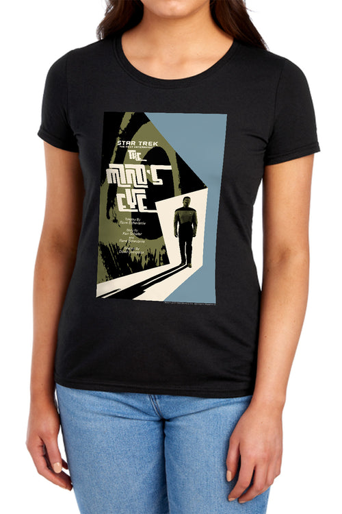 Star Trek The Mind's Eye Black Womens T-Shirt