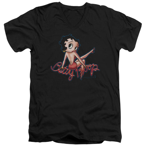 Betty Boop Bettys Back V-Neck T-Shirt