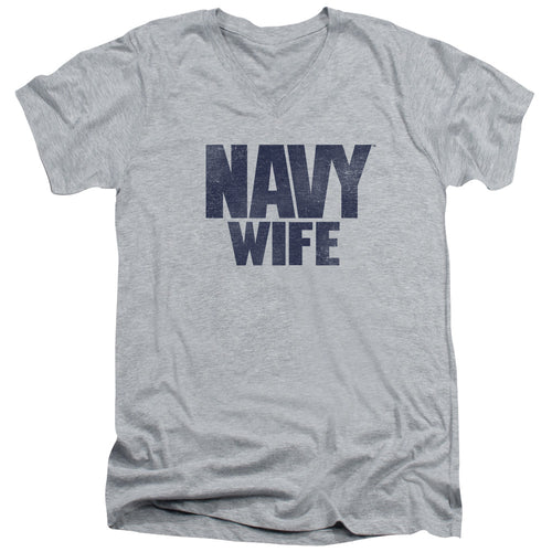 U.S. Navy Wife V-Neck T-Shirt