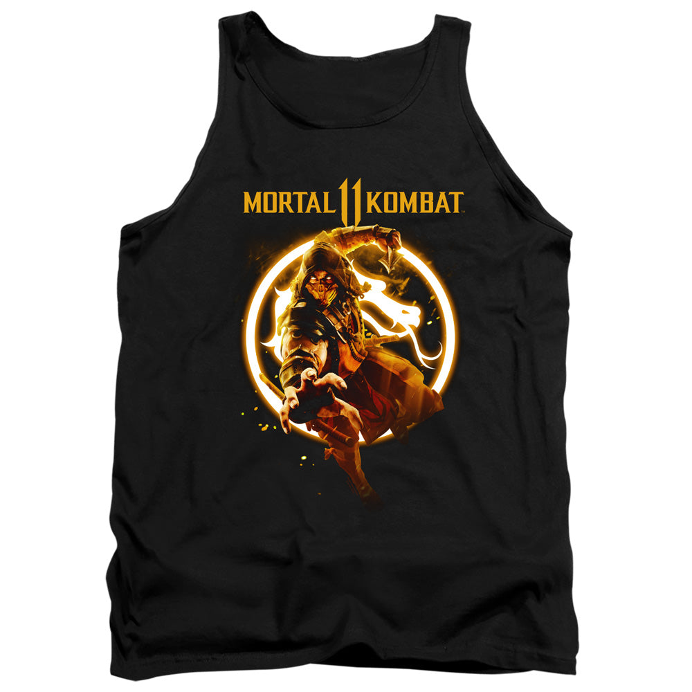 Mortal Kombat 11 Scorpion Flames Tank Top