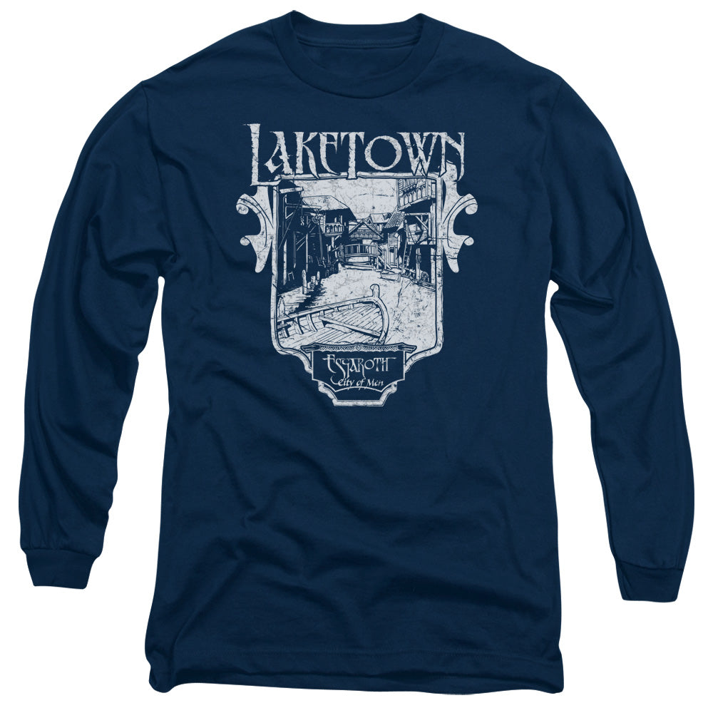 The Hobbit Laketown Simple Long Sleeve T-Shirt