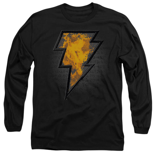 Black Adam Black Adam Beveled Emblem Long Sleeve T-Shirt