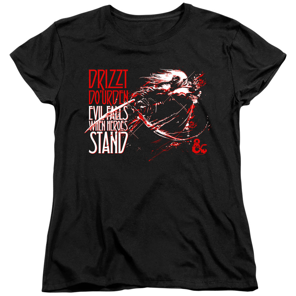 Dungeons & Dragons Drizzt Do'Urden Womens T-Shirt