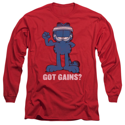 Garfield Got Gains Long Sleeve T-Shirt