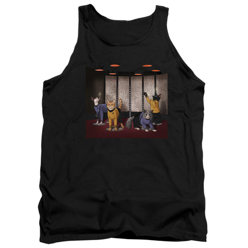 Star Trek Cats Beam Meow Up Tank Top