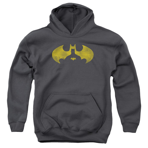 Batman Bat Symbol Knockout Youth Hoodie